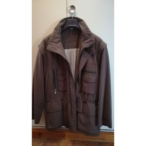 Parka Homme Trek And Travel Ville Kaki T 48