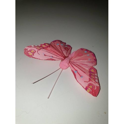 Figurine Papillon Rose