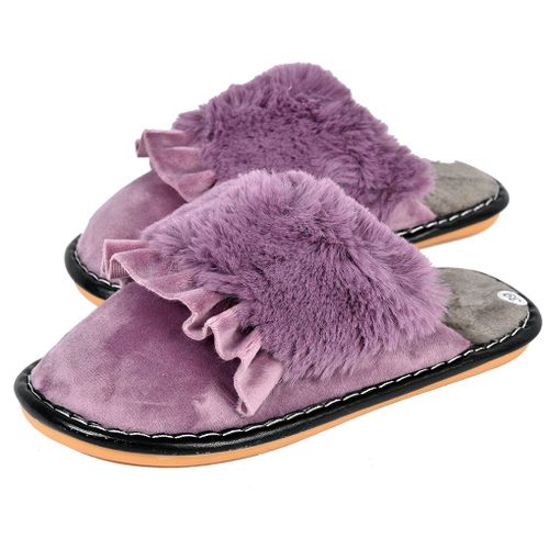 Pantoufles Femme Confort Et Qualité Supérieure Cd150 Violet