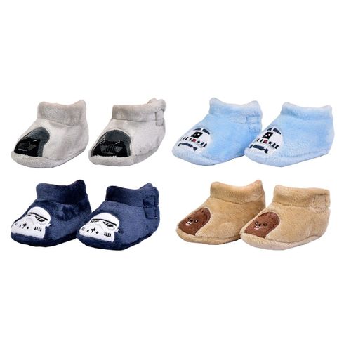 Chaussons Bébé Licence Fantaisie Pack De 4 Chaussons Stw