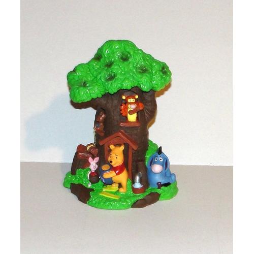 Figurine Winnie Et Ses Amis Disney Tirelire Winnie L'ours Arbre Bullyland