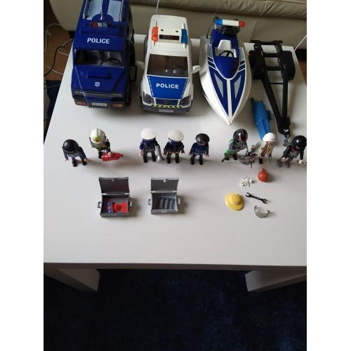 Lot Playmobil Police Et Divers
