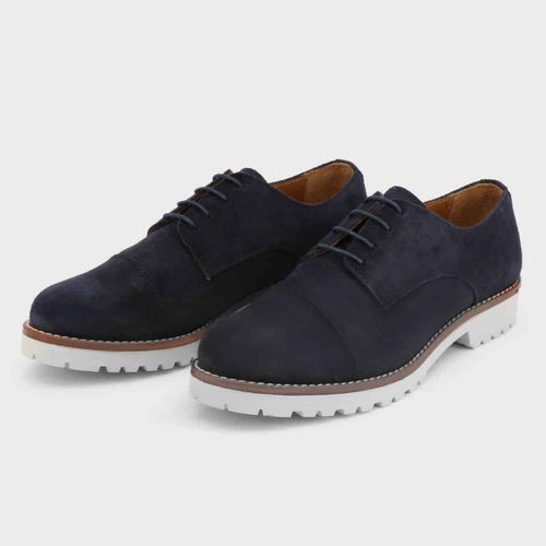 Chaussures Lacets Made In Italia Bleu Femme