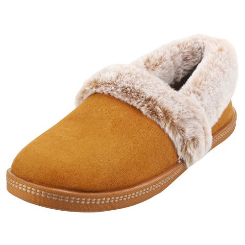 Skechers Cozy Campfire Team Toasty Femme Chaussures Sans Lacets Châtaigne