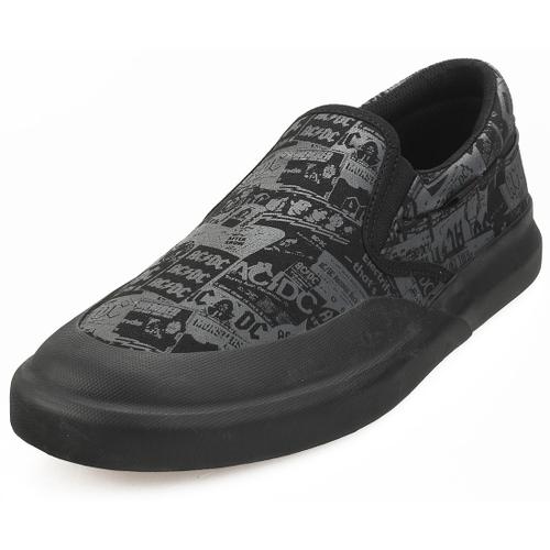 Dc Shoes Infinite Slp Ac/dc Chaussures Sans Lacets Noir