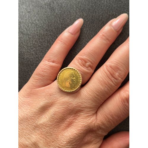 Bague En Or Et 10fr