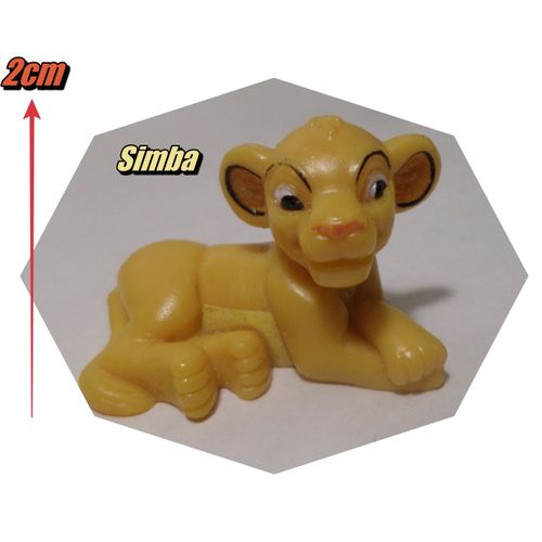 Figurine Le Roi Lion - Simba Allongé - 2cm
