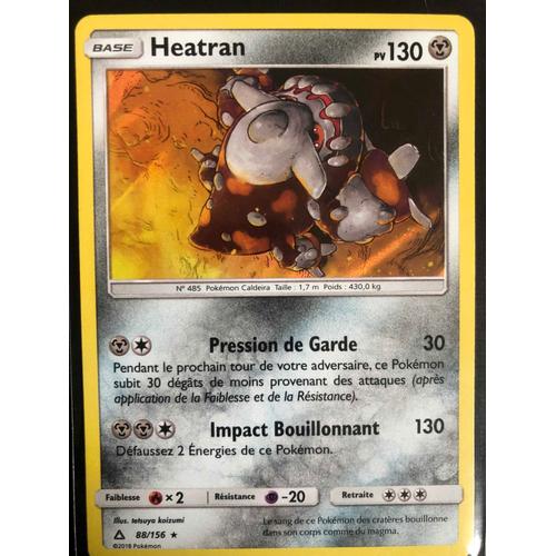 Heatran Holo 88/156 - Sl5 - Ultra-Prisme - Vf