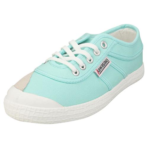 Kawasaki Original Femme Chaussures Decontractee Bleu