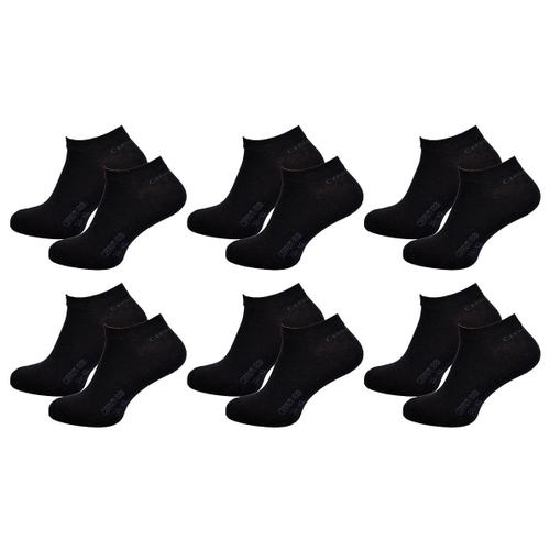 Chaussettes Homme Cerruti 1881 Confort Et Qualité -Assortiment Modèles Photos Selon Arrivages- Pack De 6 Paires Sneakers Cerruti Noir