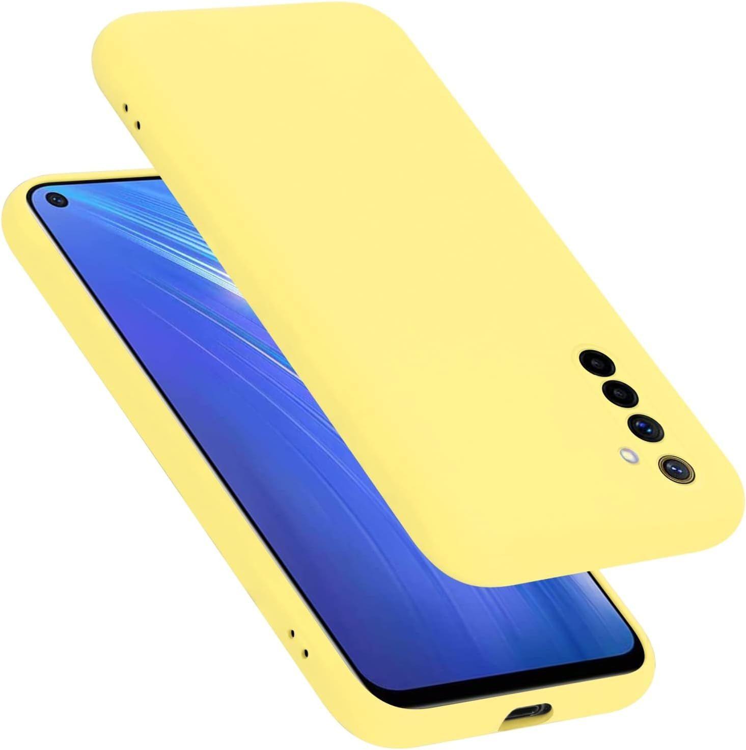 Housse Compatible Avec Realme 6 / 6s En Liquid Yellow - tui...