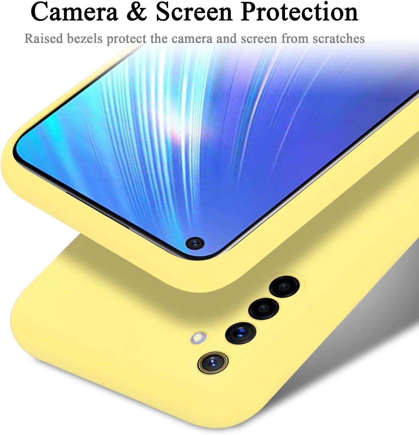 Housse Compatible Avec Realme 6 / 6s En Liquid Yellow - tui... - 6