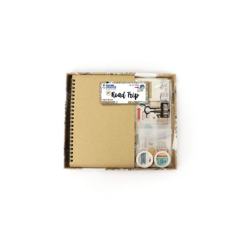 Kit Scrap Carnet De Voyage Road Trip - Graine Créative