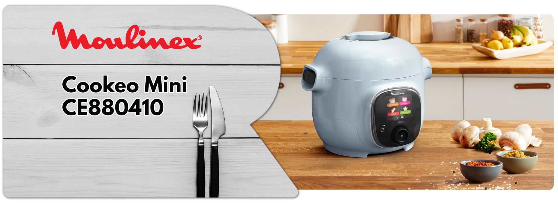 Multicuiseur Intelligent Moulinex Cookeo Mini Blue Ce880410 image 1 | Rakuten