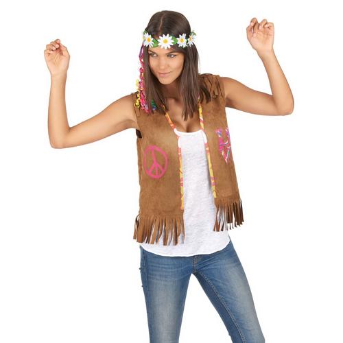 Gilet Hippie Femme 55 Cm