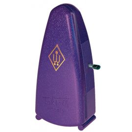 Wittner 830471 - Métronome Modèle Taktell Piccolo Plastique, Violet Pailleté