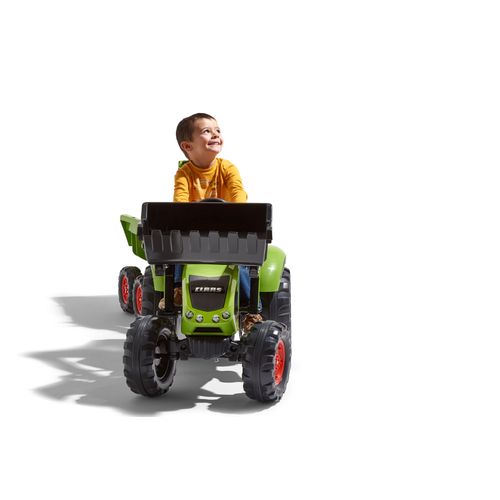 Les Petits Jardiniers Tractopelle À Pédales Claas