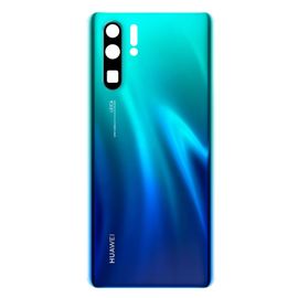 Cache Batterie Huawei P30 Pro Façade Arrière Lentille Caméra Bleu Aurore