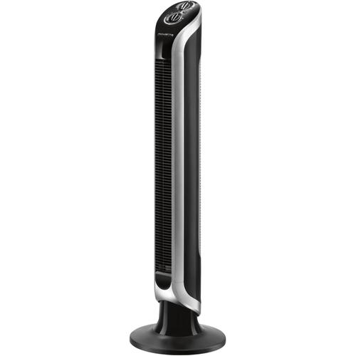 Rowenta Eole Infinite Ventilateur colonne, Rafraîchissement puissant & silencieux, Écoénergétique, Oscillation à 180°, 3 vitesses, Minuteur VU6620F2