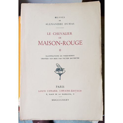 Le Chevalier De Maison Rouge Ii