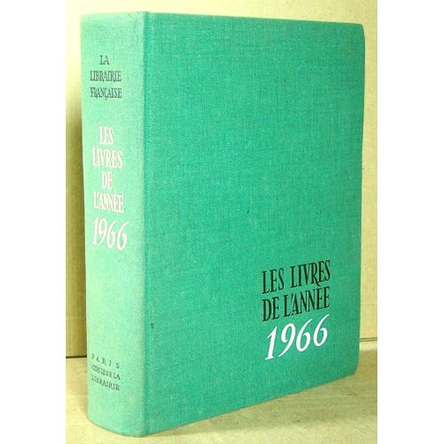 Les Livres De L' Année 1966
