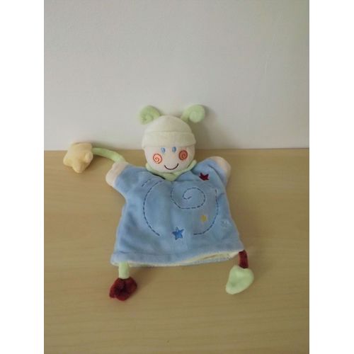 Doudouu Lutin Fée Abeille Vert Bleu Etoile Kiabi