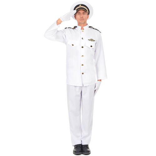 Déguisement Uniforme D'officier De La Marine Homme - Taille: M/L