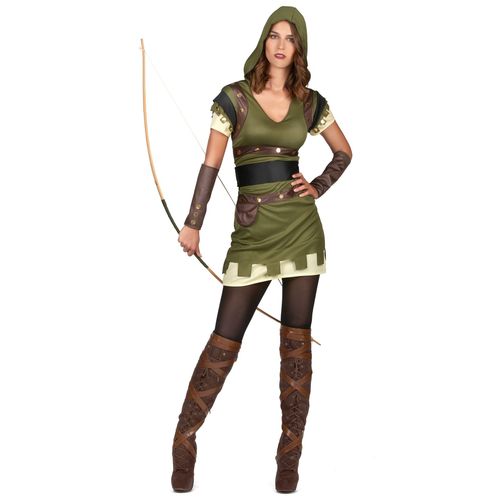 Déguisement Archer Vert Des Bois Femme - Taille: L