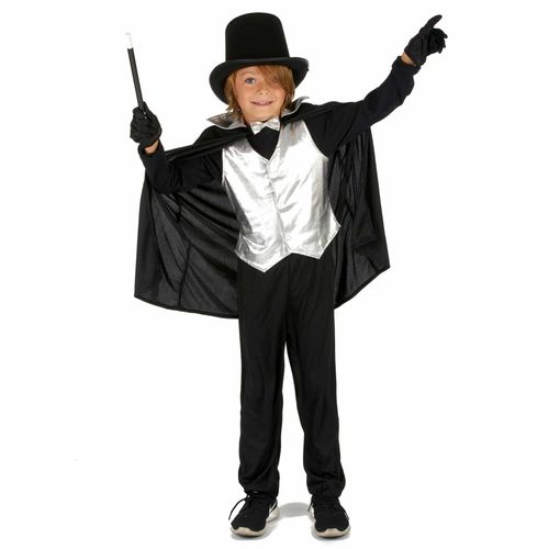 Déguisement Magicien Argent Garçon - Taille: 5 - 6 Ans (S)