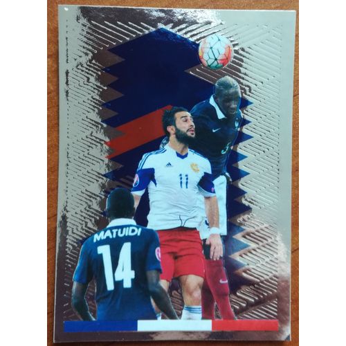 Image Vignette Foot Panini Carrefour - Fiers D'être Bleus 2016 N°5