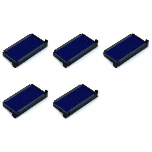 Trodat Lot De 5 Cassettes D'encrage Pour Tampon 4204, Bleu