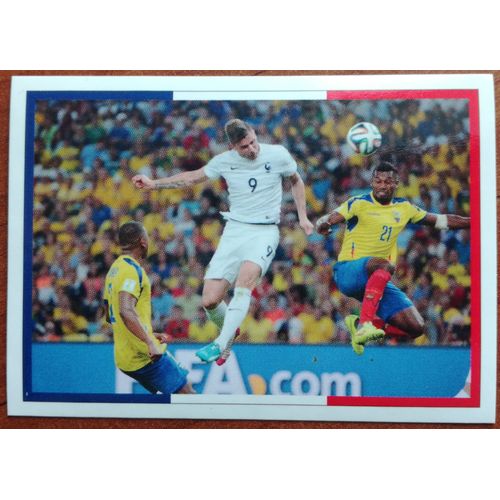 Image Vignette Foot Panini Carrefour - Fiers D'être Bleus 2016 N°35