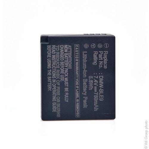 NX - NX - Batterie photo 7.4V 750mAh - DMW-BLE9 ; DMW-BLE9E ; DMW-BLE9P