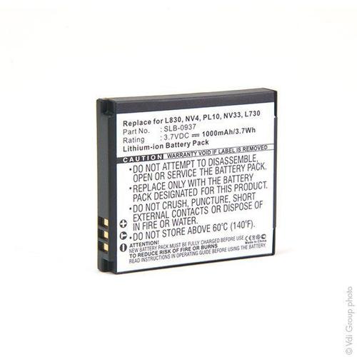 NX - Batterie photo 3.7V 1000mAh - SLB-0937