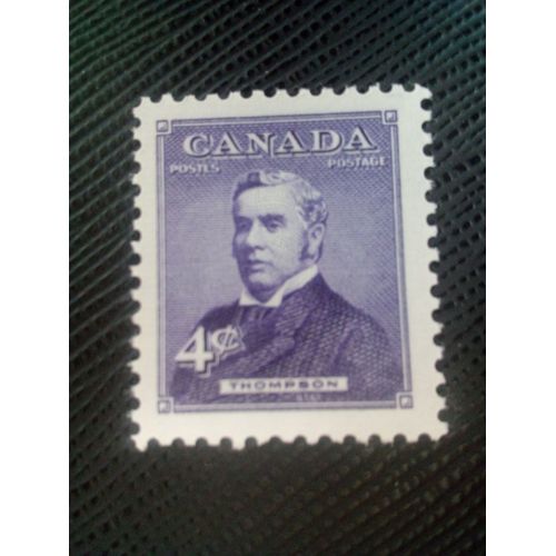 Timbre Canada Yt 276 John Thompson 1954 ( 020505 )