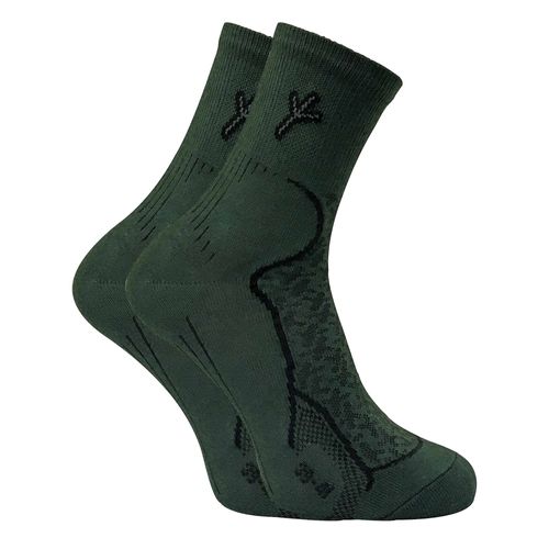 Dr Hunter - 2 Paires Homme Basses Coton Anti Transpiration Randonnée Chaussettes Pour Été Avec Argent
