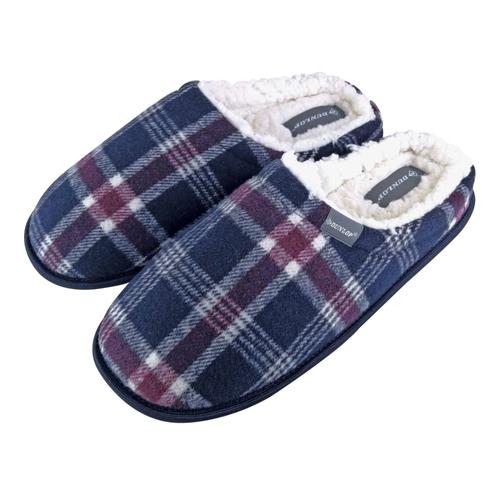 Dunlop Homme Confortables Eponge Hiver Chaudes Pantoufles Chaussons De Maison