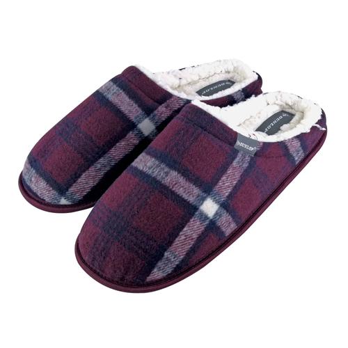 Dunlop Homme Confortables Eponge Hiver Chaudes Pantoufles Chaussons De Maison