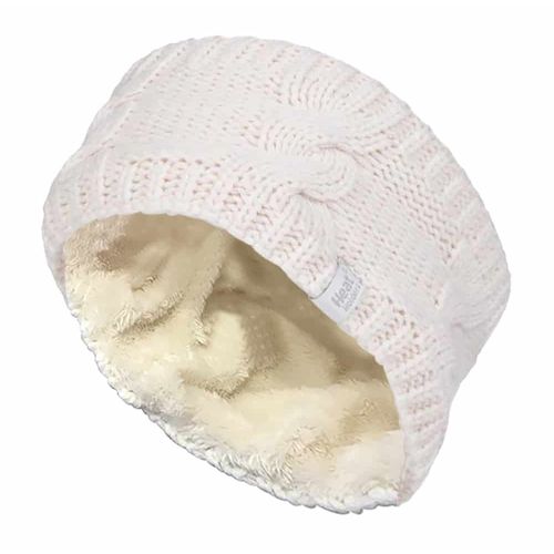 Heat Holders - Femme Tricot Large Polaire Chaud Hiver Cache Oreilles Bandeau
