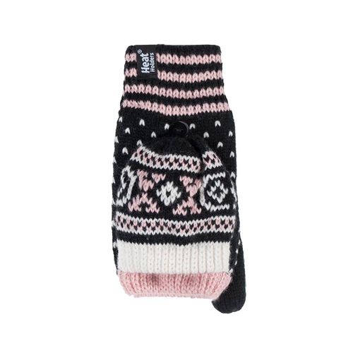 Heat Holders - Femme Hiver Chauds Polaire Elegant Gants Sans Doigts