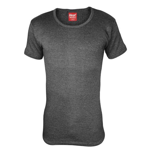 Heat Holders - Homme Coton Sous Vetements Thermqiue Anti Froid Manches Courtes Tshirt