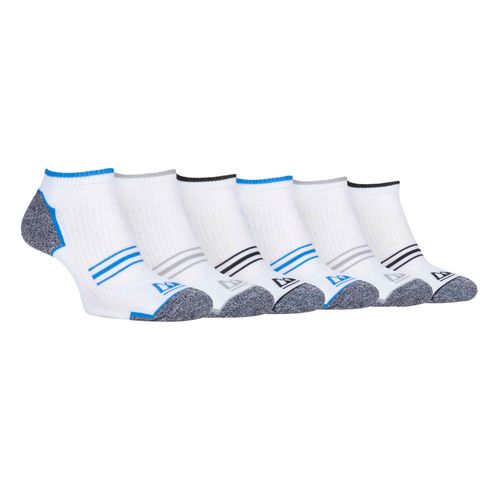 Storm Bloc - 6 Paires Homme Coton Courtes Chaussettes Pour Sport In Noires Et Blanches