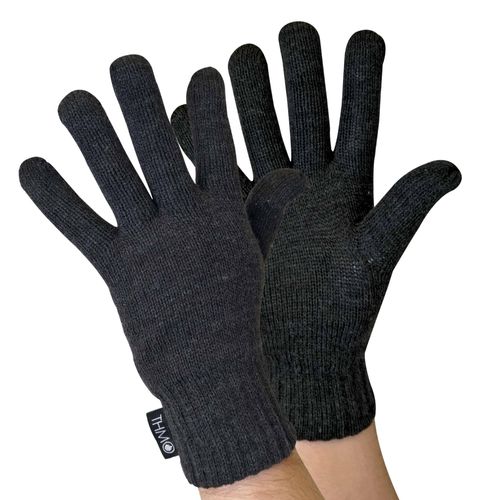 Thmo - Homme Hiver Polaire Anti Froid Chaud Gants Avec Thinsulate 3m 40g Doublés Polaire