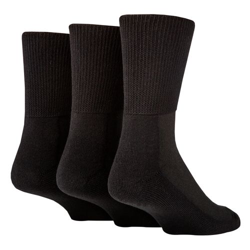 Iomi - 3 Paires Homme Et Femme Bambou Diabetiques Chaussettes Sans Elastiques