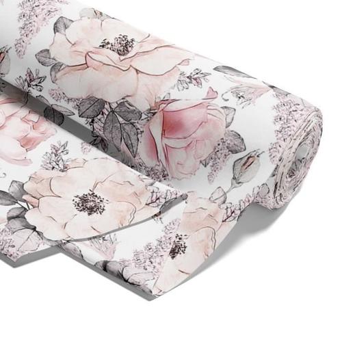 Tissu En Coton Au Mètre 1mx160cm-Tissu En Coton Tissu De Décoration Tissu À Coudre Léger Pour Enfants Tissu De Mode Rose Sauvage