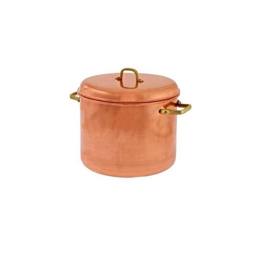 Casserole En Cuivre - Ich-Zapfe.De - 24 Cm - Pour Calamars Et Confiture