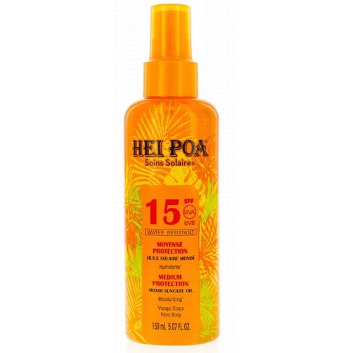 Monoi Huile Solaire Moyenne Protection Spf15 150ml 