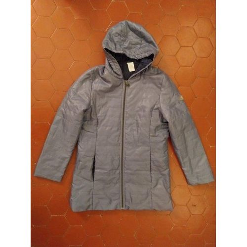 Anorak À Capuche Demi-Saison Bleu Damart