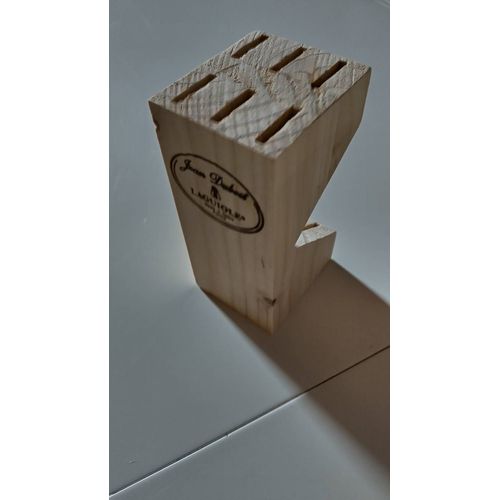 Bloc Rangement Bois Pour 6 Couteaux Laguiole Cuisine Standards