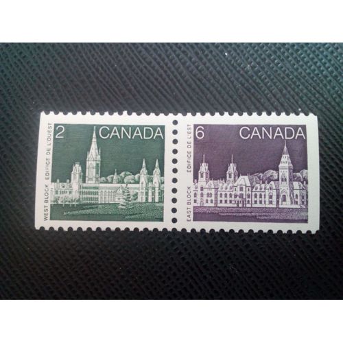 Timbre Canada Yt 9090- 1083 Édifices Du Parlement Aile Ouest 1985 / 1989 ( 020505 )